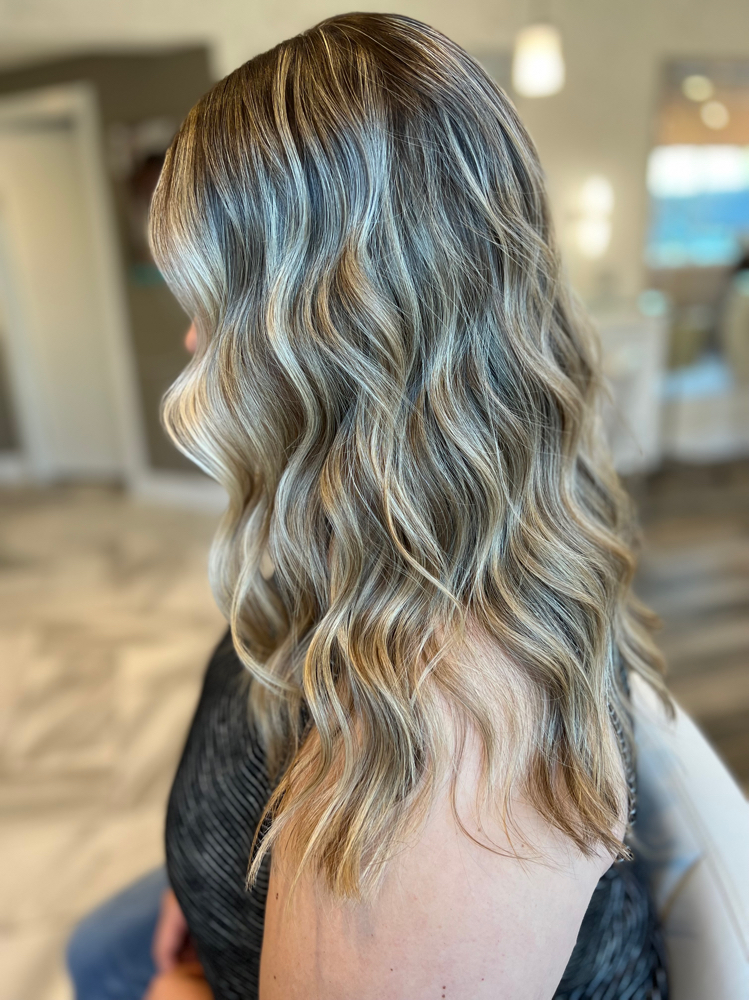 Half Mane Blonde