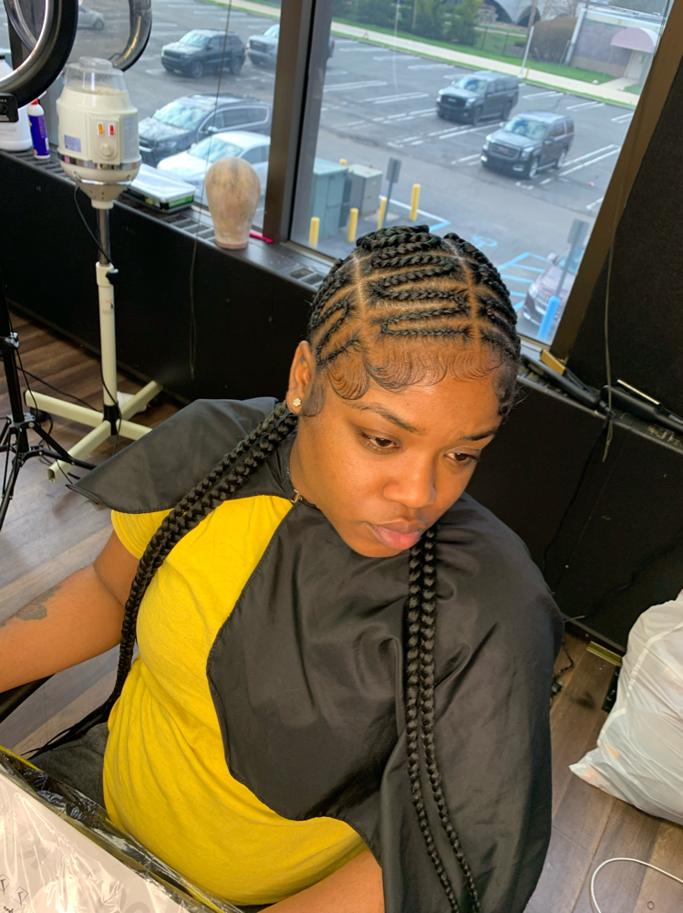 Zig Zag Me at Hair Styles By Madi in Oakpark, MI