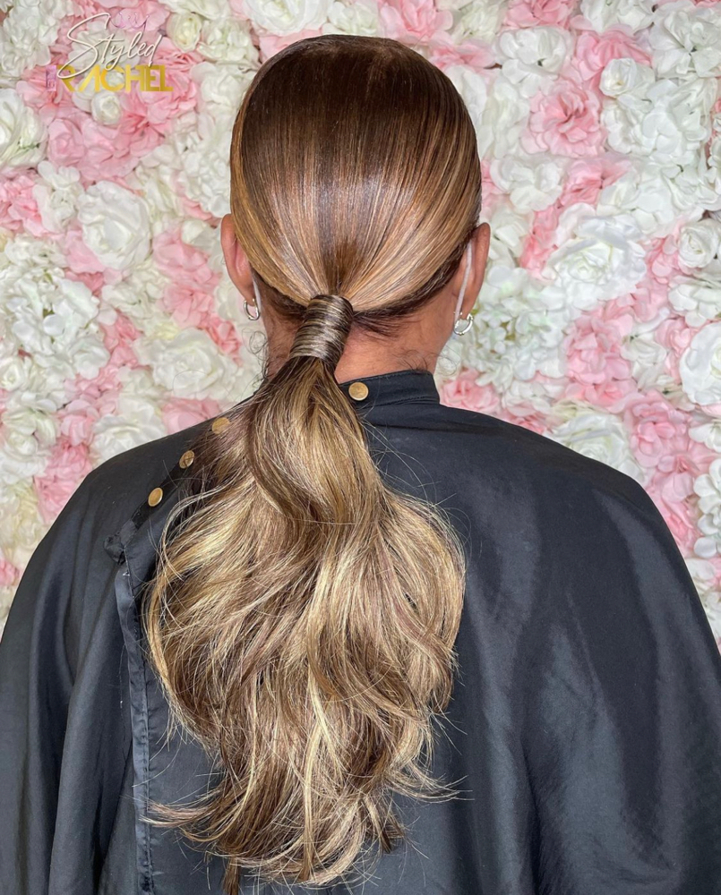 Sleek Bun/ Ponytail