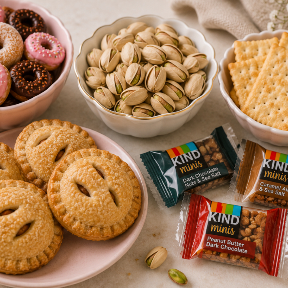 SNACKS at Kiara Barnes Beauty in Willow Grove PA, PA