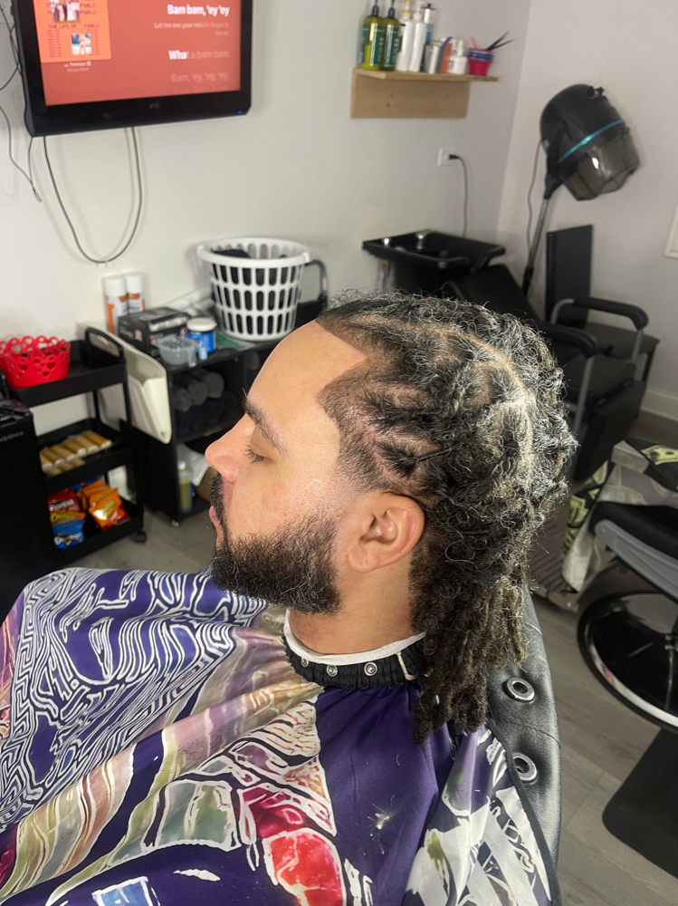 Mens Haircut And Beard Trim