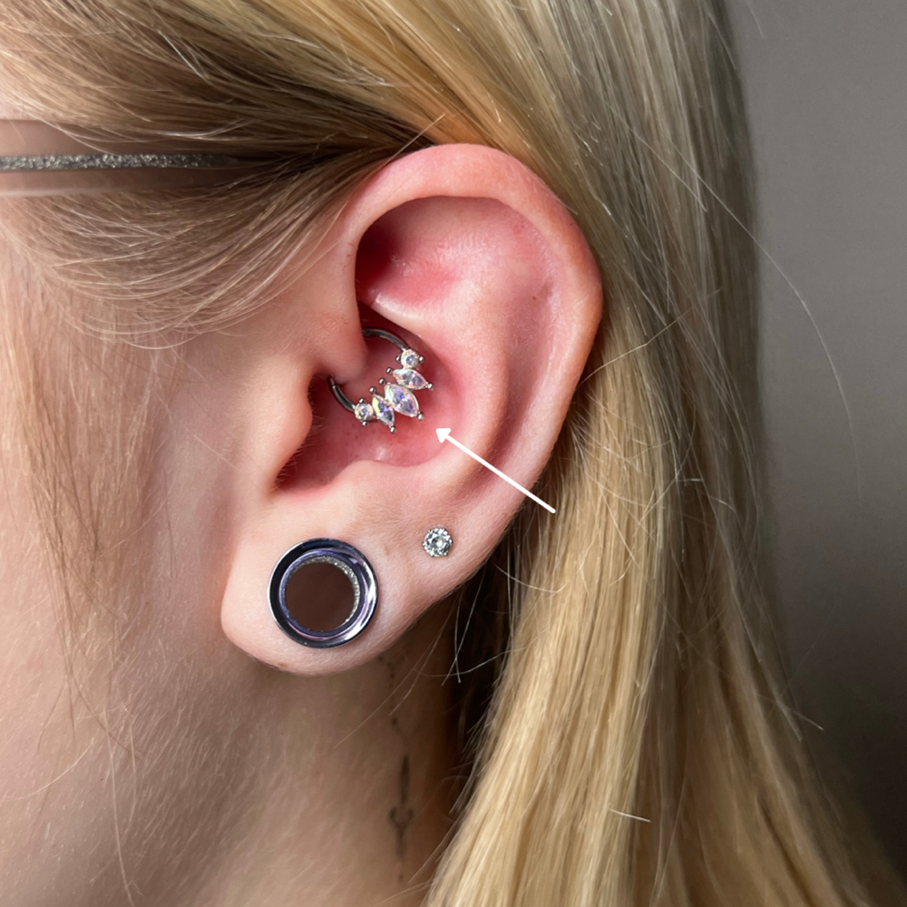 Daith at Princesaa Piercings x Aesthetics in Chandler, AZ