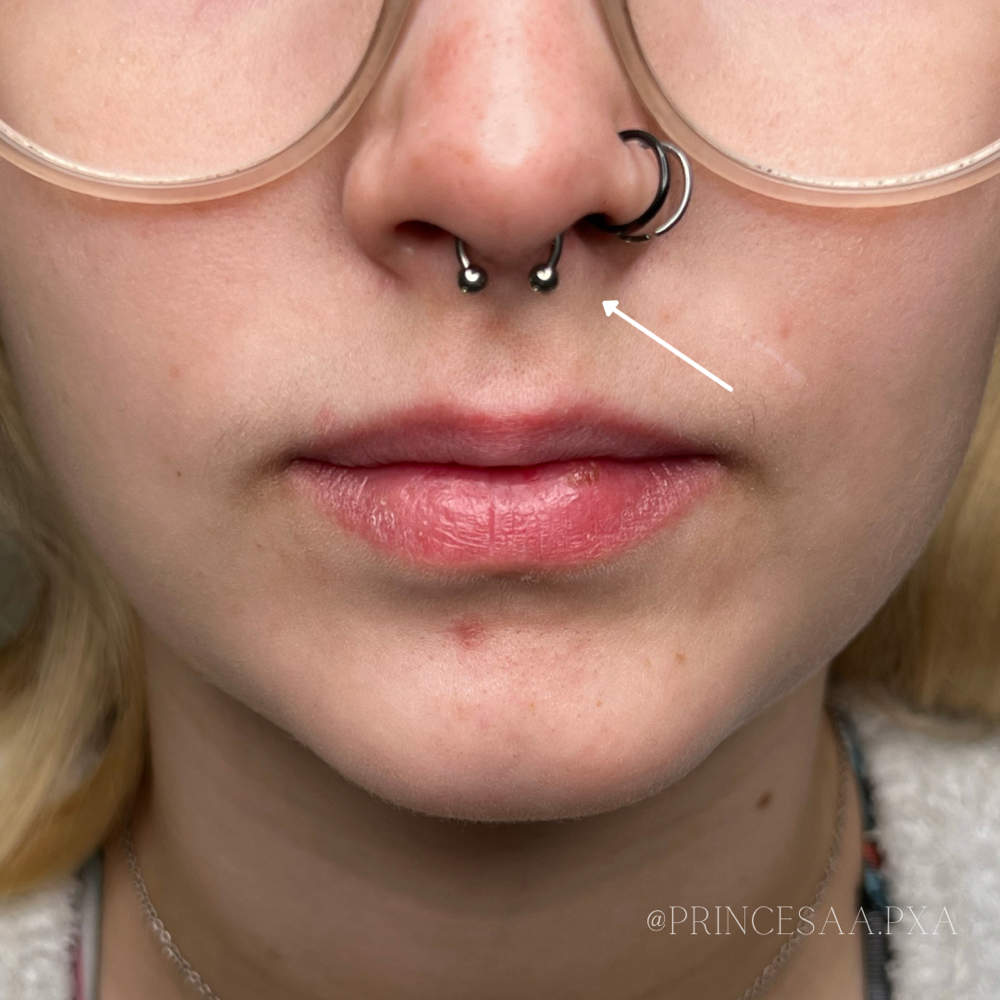 Septum at Princesaa Piercings x Aesthetics in Chandler, AZ