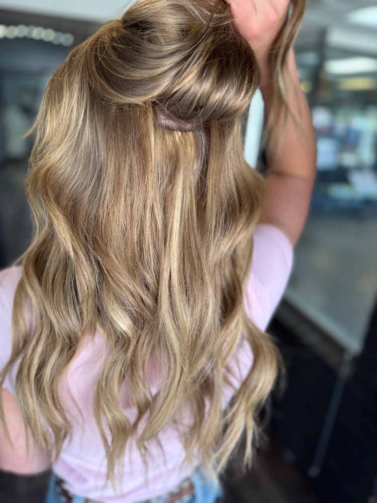 2 Rows Of Handtied Extensions