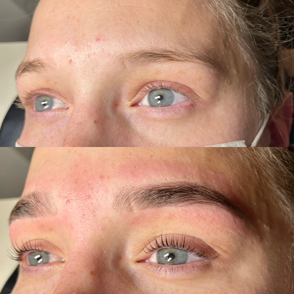 Eyebrow Shaping +Tint