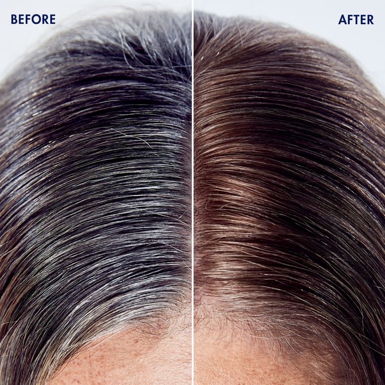 Root Touch Up + Hair Cut