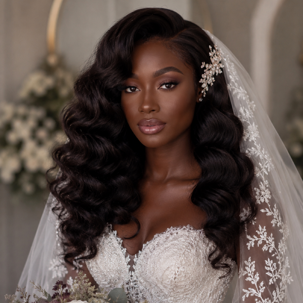 Natural Texture HollyWood Glam Hair at Beauty As Desired in San Diego, CA