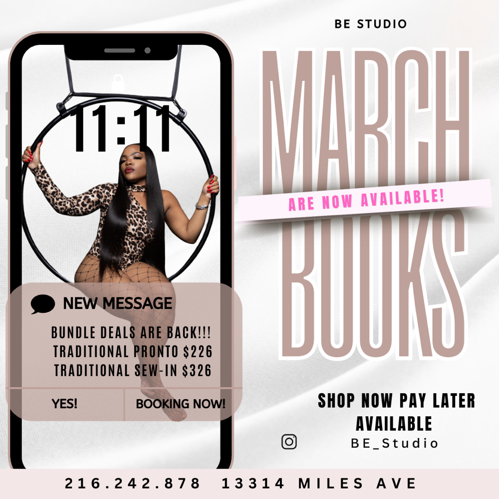 Bundle Deal at BE Studio in Cleveland, OH