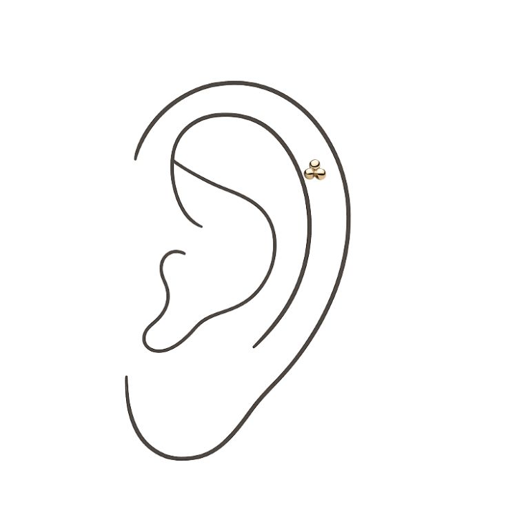 Helix Piercing (Jewelry Included)