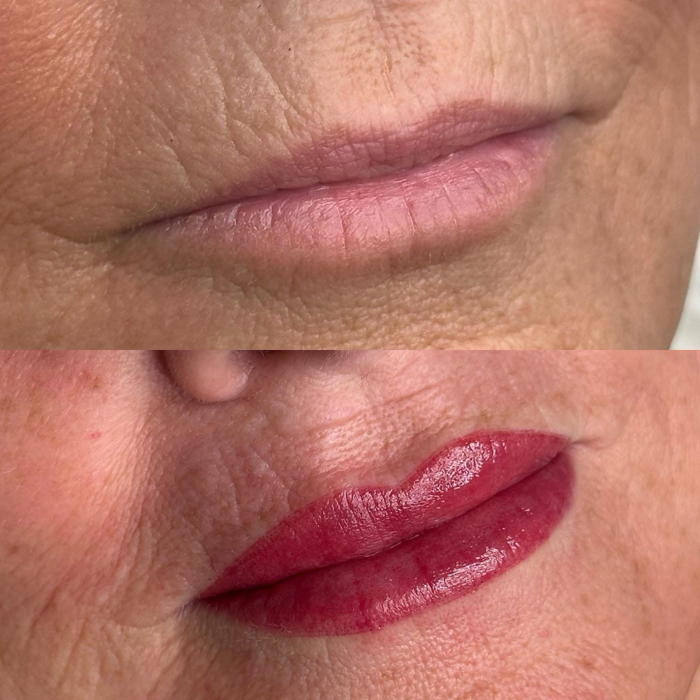 Semi-Permanent Lip Blushing at Lashes & PMU by Cherie in Morristown, TN