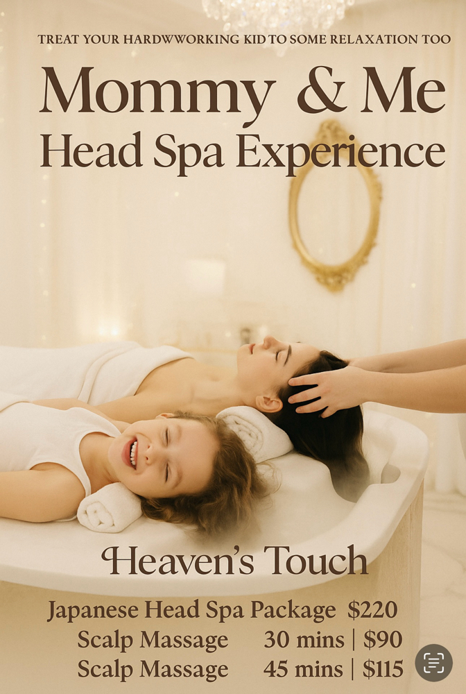 Mommy and Me Japanese Head Spa