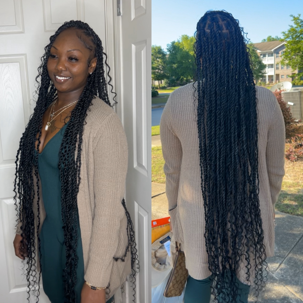 Boho Twist: Thigh Lenght๐