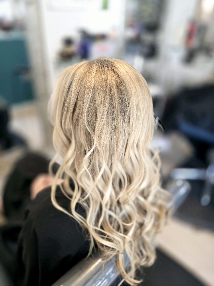Full Head Custom Blonding at Clean Beauty Lab in Newport, RI