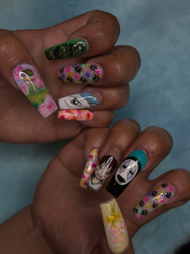 Character Art at JlistNails in johnson city, TN