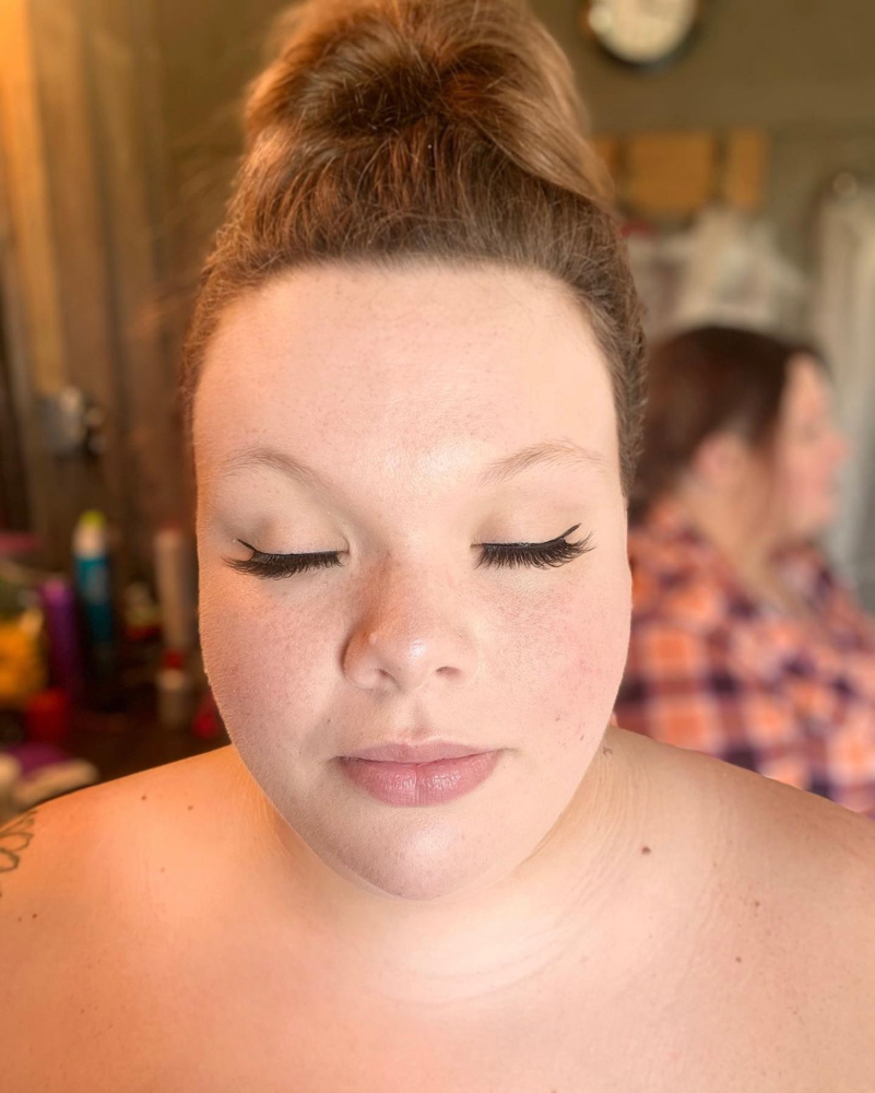 Simple makeup look
