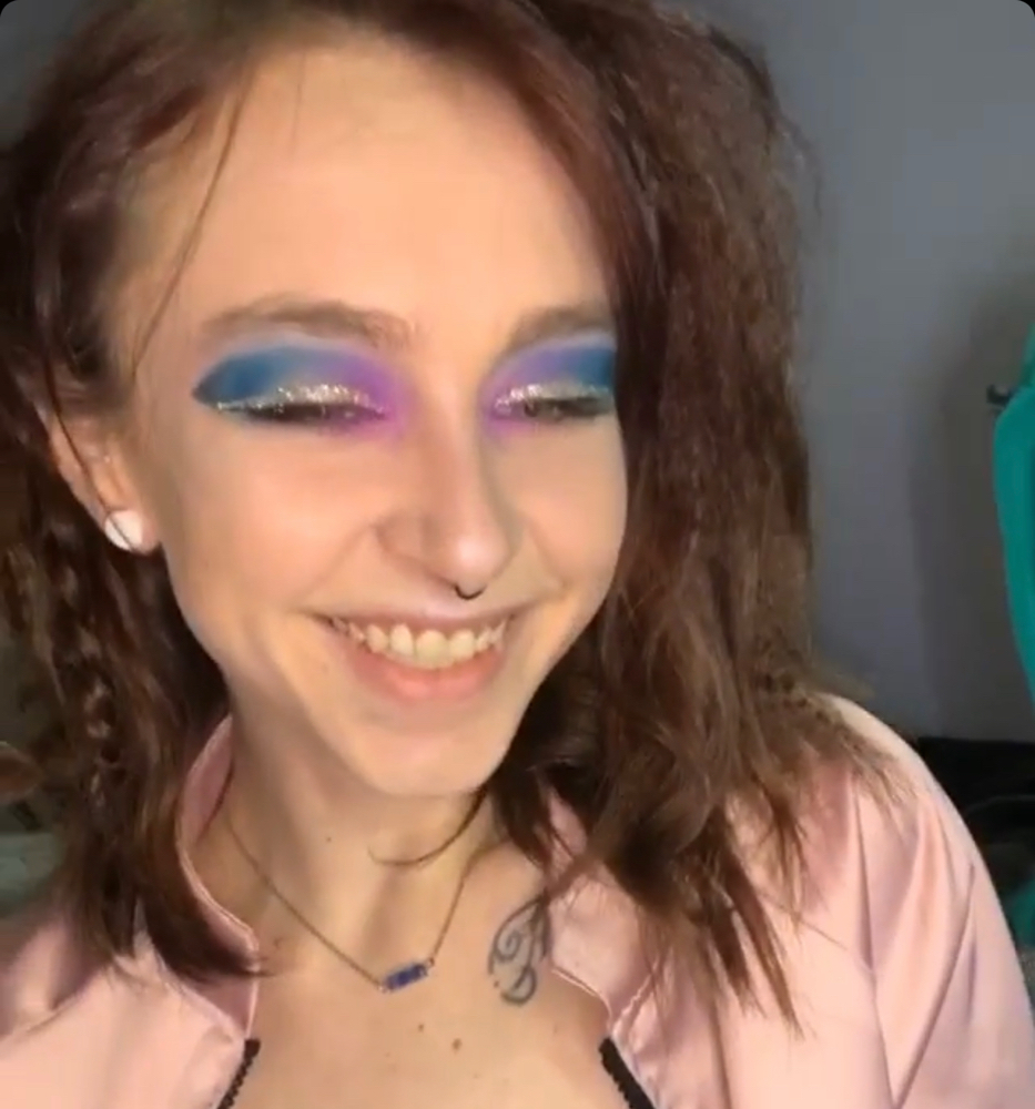 Glam Makeup Look