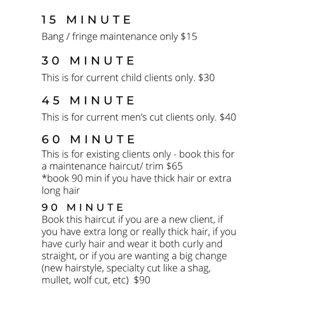 Haircut at Michelle Springs | Stylist in Florence, SC