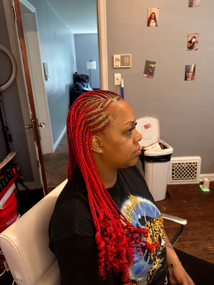 Tribals Braids + Knotless