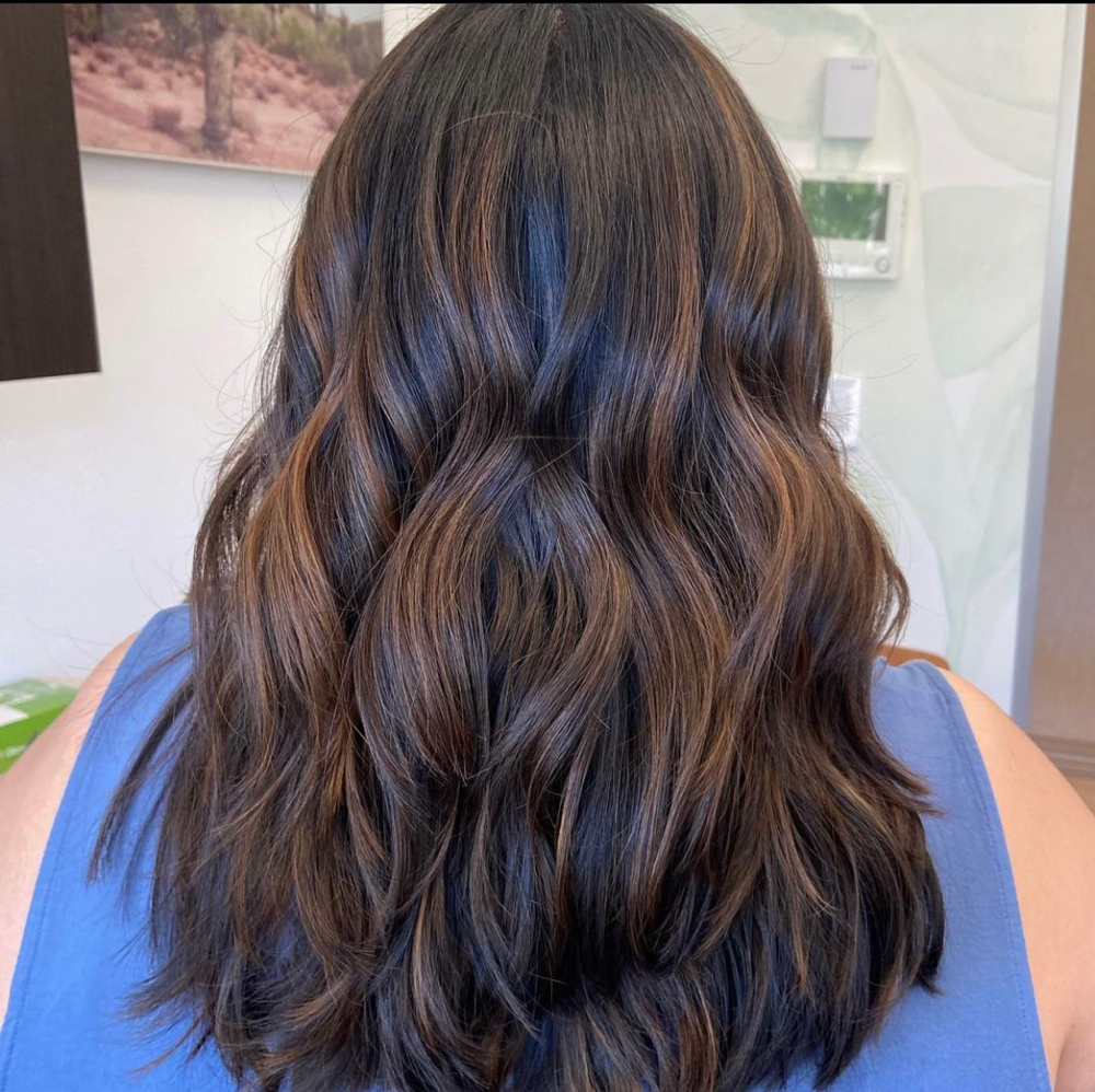 Root Touchup & Blowout