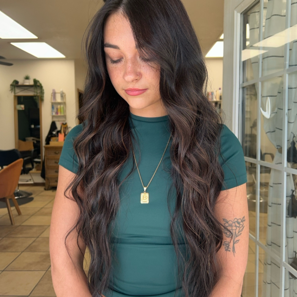 Curling Iron Style at Hair By Kennedy Grace in Pryor, OK