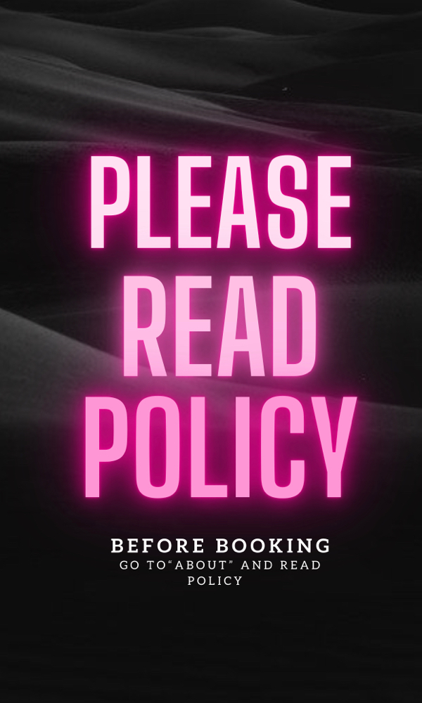 Read Before Booking Appt.