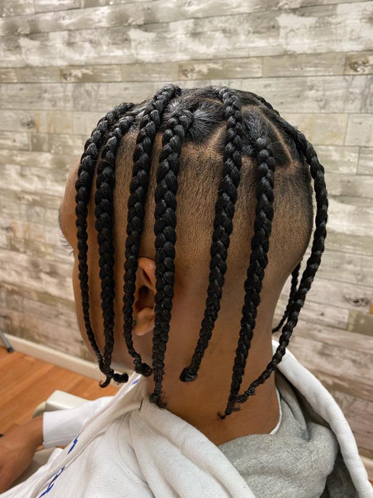 Man Bun Braids
