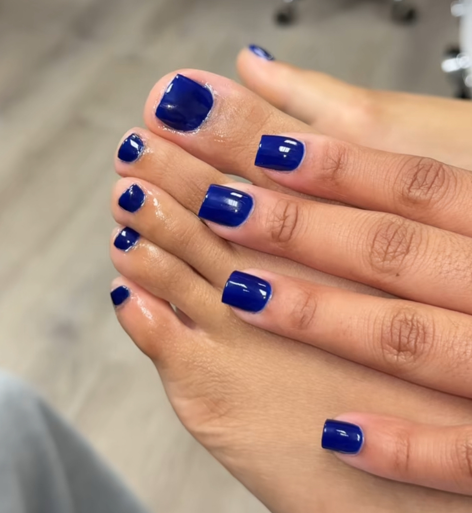 Short-medium Gel Polish Or Acrylic at Nailsbyjennifer in Parlier, CA