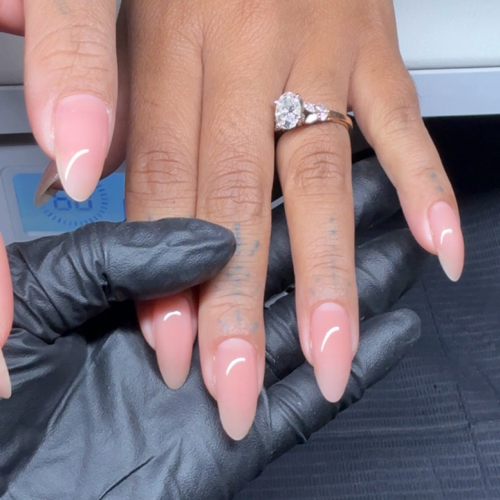 Hard Gel Full Set at Rubio Nails By Claudia in National City, CA
