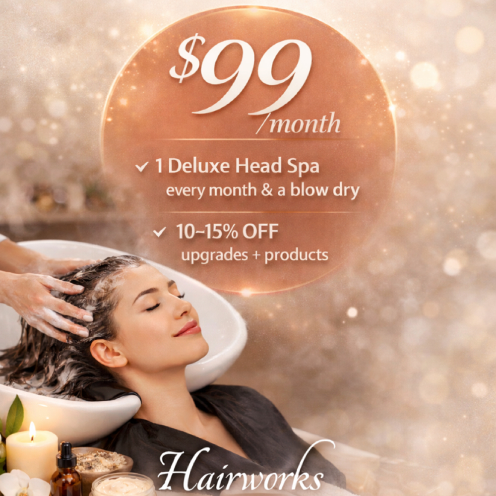 Monthly Headspa Treatment at HairWorks Beauty Bar in Dewitt, AR