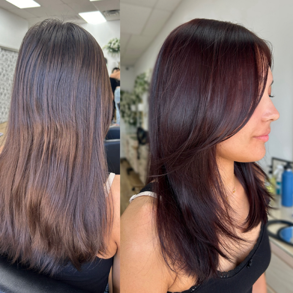 All Over Color at Morgan The Stylist in San Antonio, TX