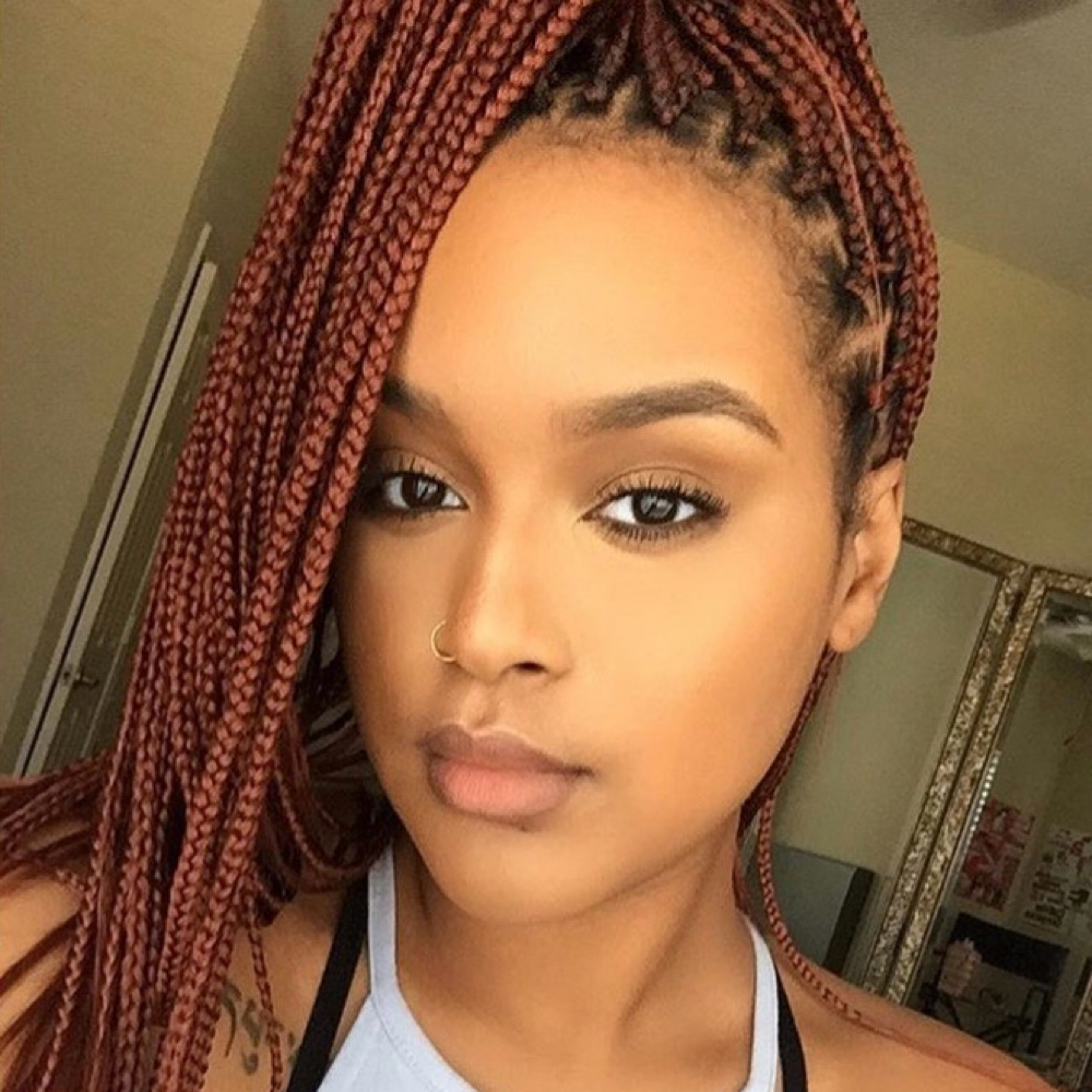 Box Braids Lower Back