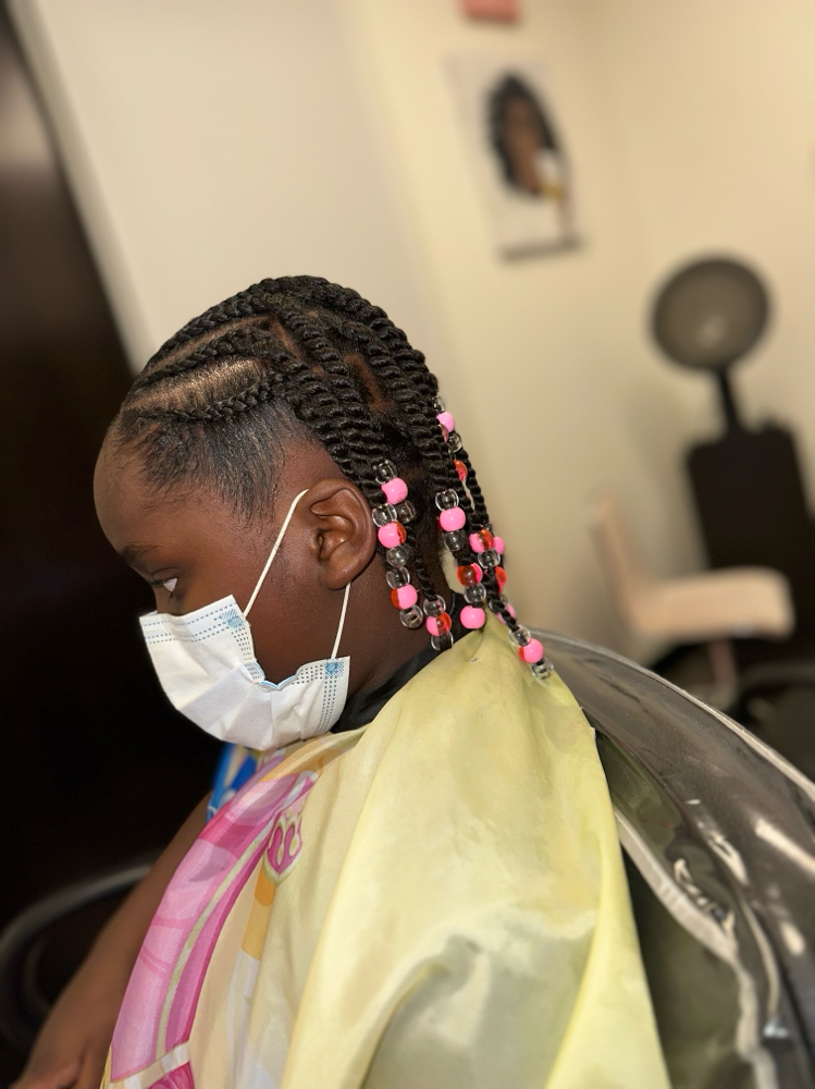 Braids With Beads