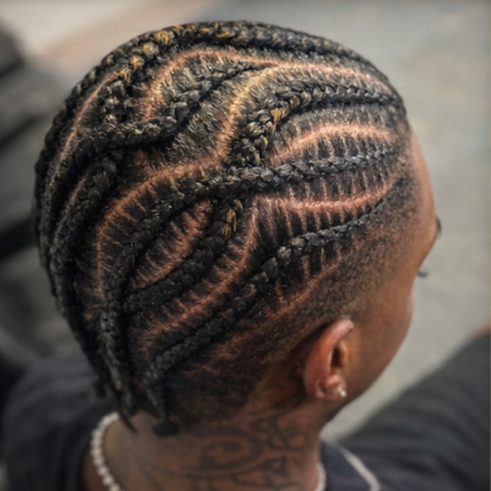 Mens Stitch Braids at B Diva Braids and Locs in Statesville, NC