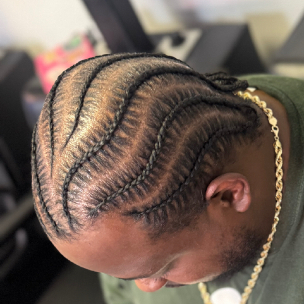 Mens Stitch Braids at B Diva Braids and Locs in Statesville, NC