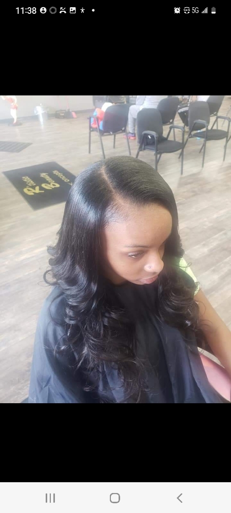 Full Sew In (Minimum Leave Out)