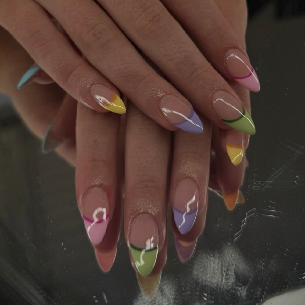 Gel X: French Tip at Elle | Ashair Salon in Grandville, MI