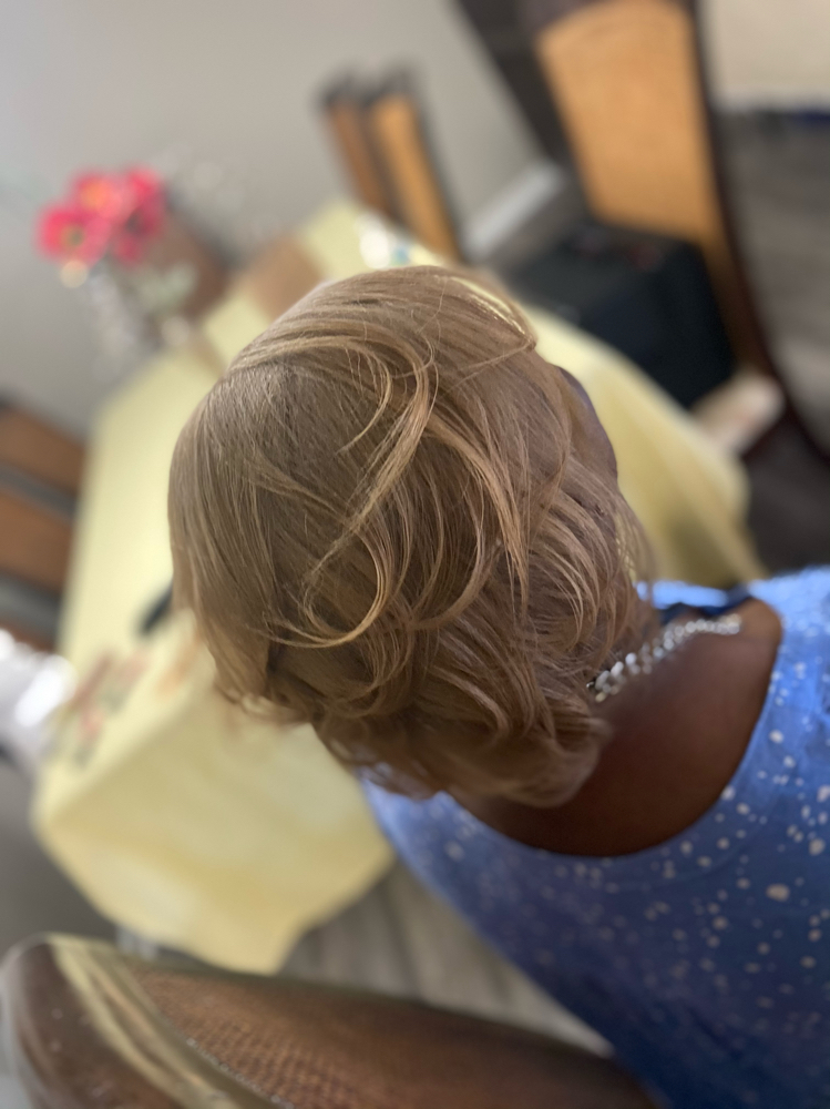 Silk Press And Styled