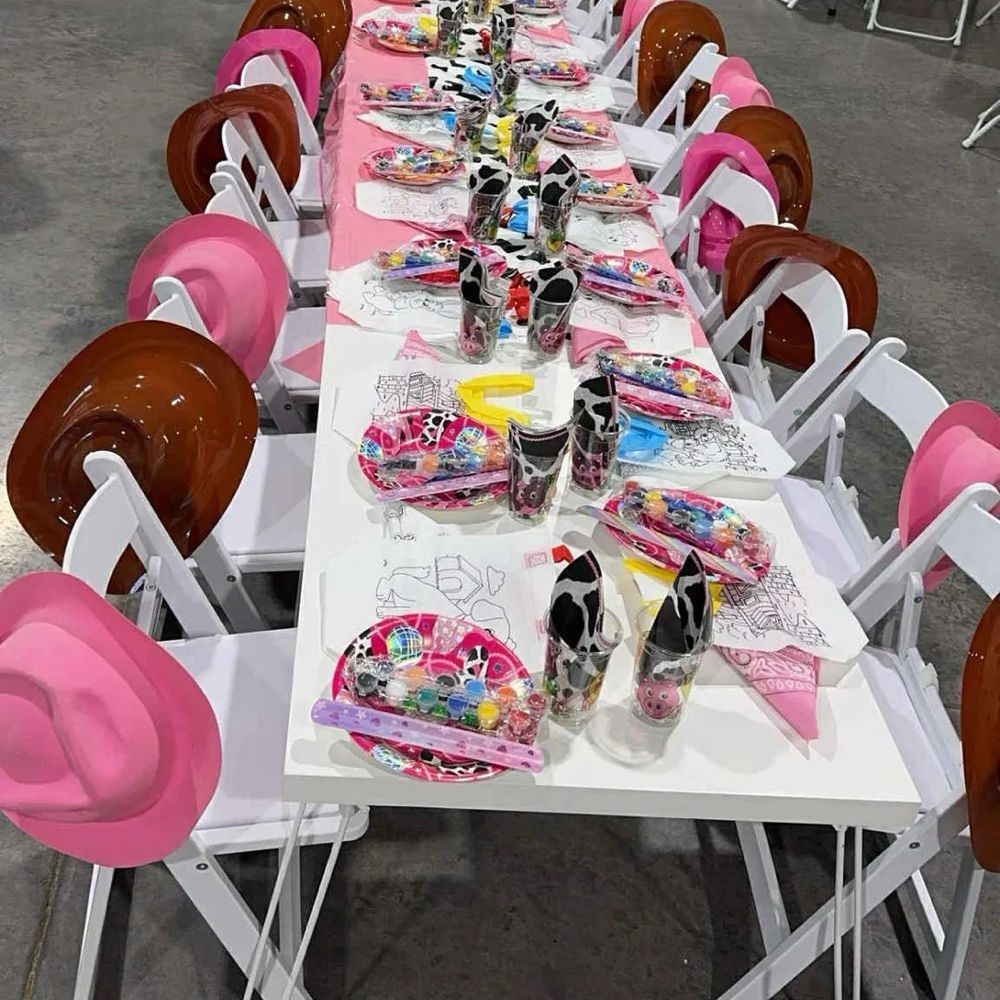 Kids Table Set at Tres Belleza Events in Oklahoma City, OK