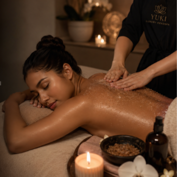 Cashmere Body Glow Ritual at Yuki Luxury Headspa in Pasadena, MD