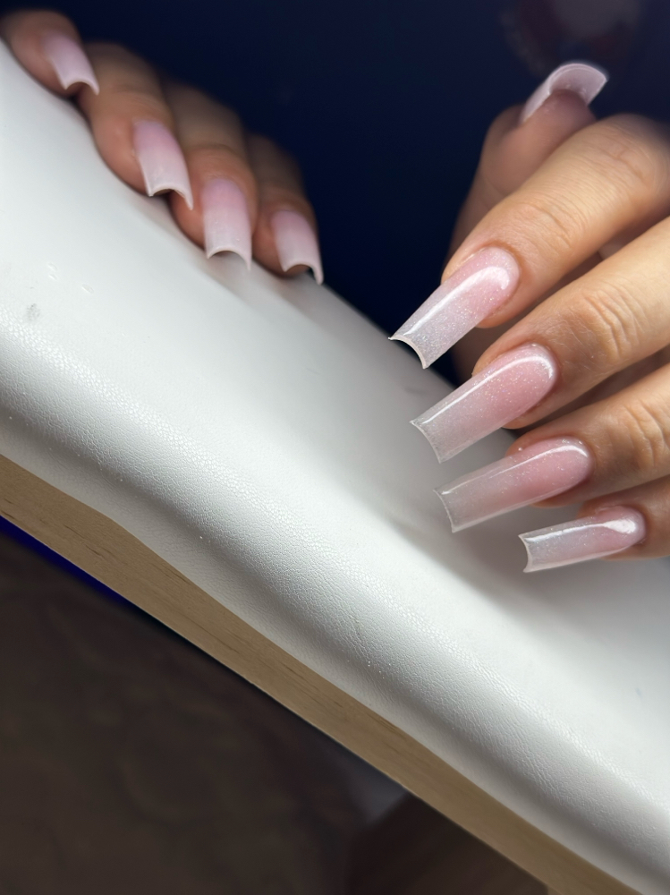 Full Set Square/coffin 1-2 at Nails & Secrets Lounge in El Paso, TX