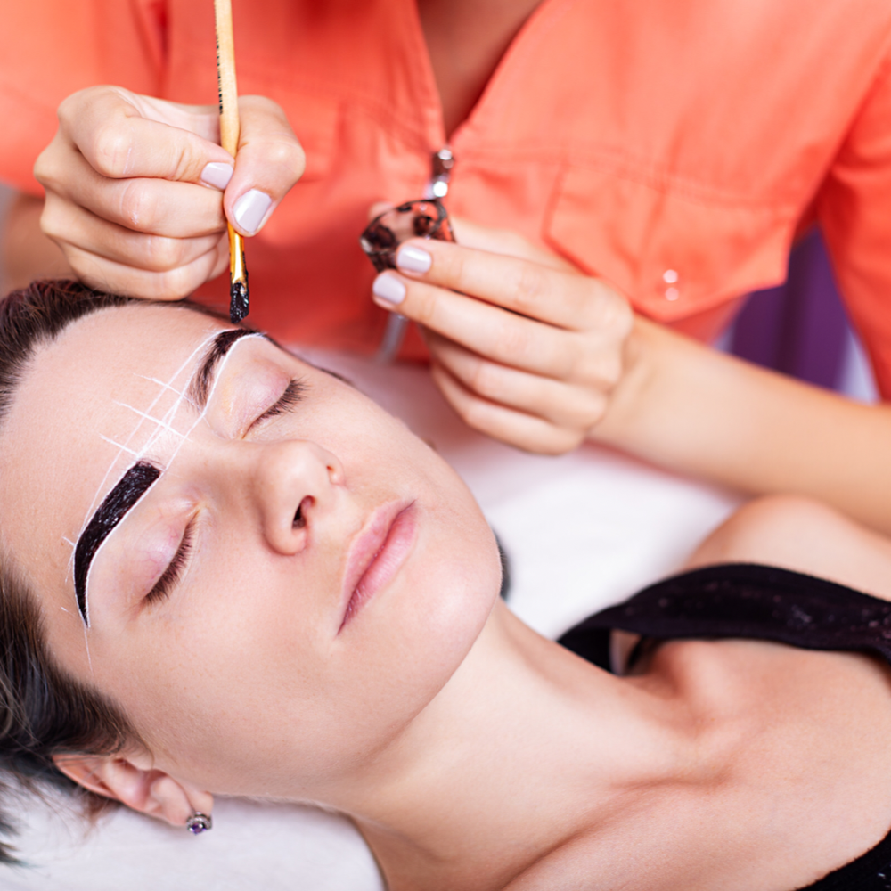Brow Tint Stain Hybrid at Brittany Michelle Esthetics in Bixby, OK