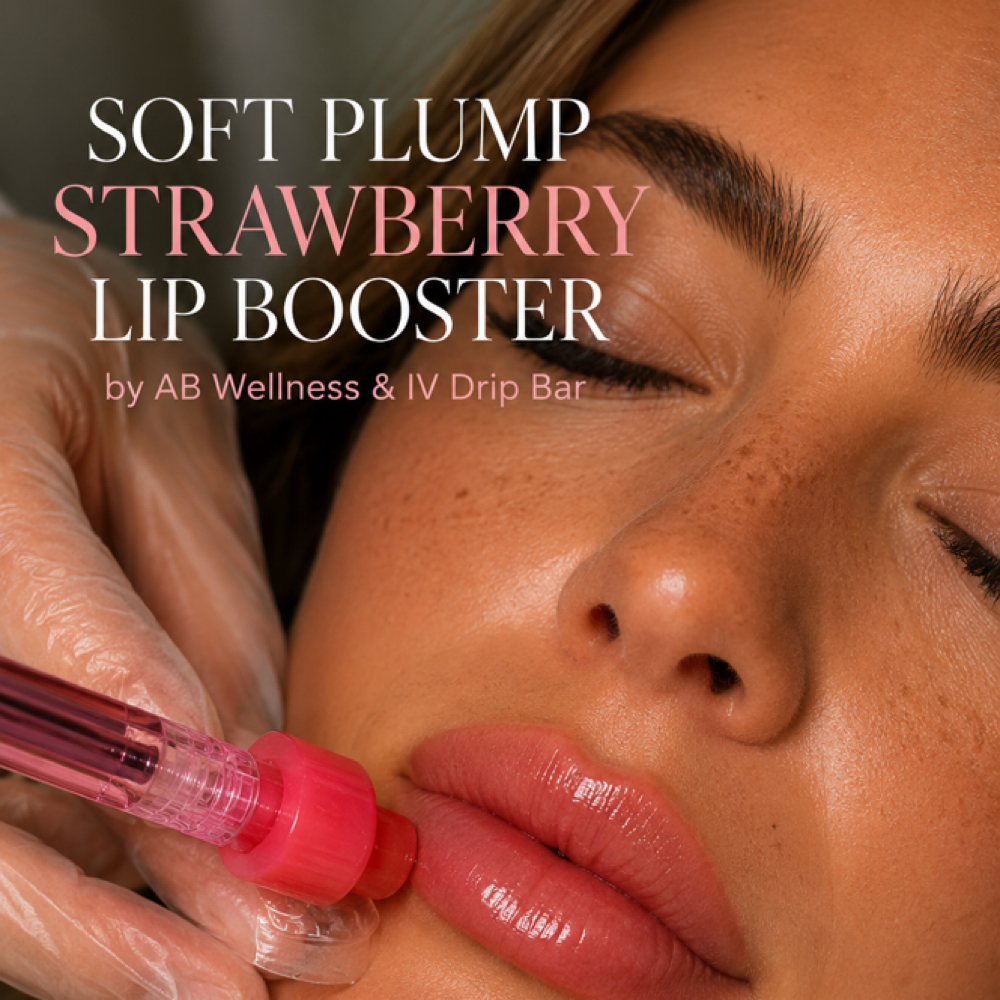 Soft Plump Strawberry Lip Booster at AB Wellness & IV Drip BAR in Henderson, NV