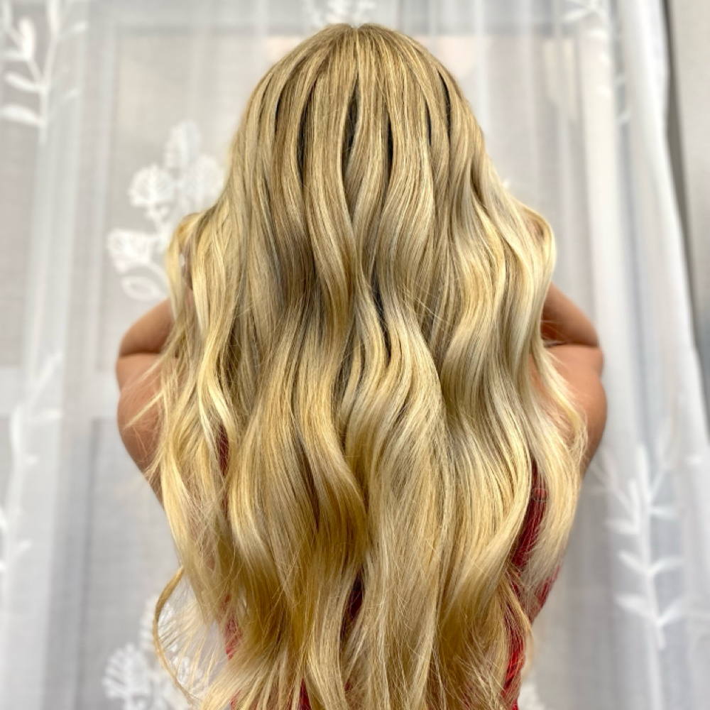 Curl Style(No Pinning Hair Up) at Rachael Theising~My Salon Suites in Plymouth, MN