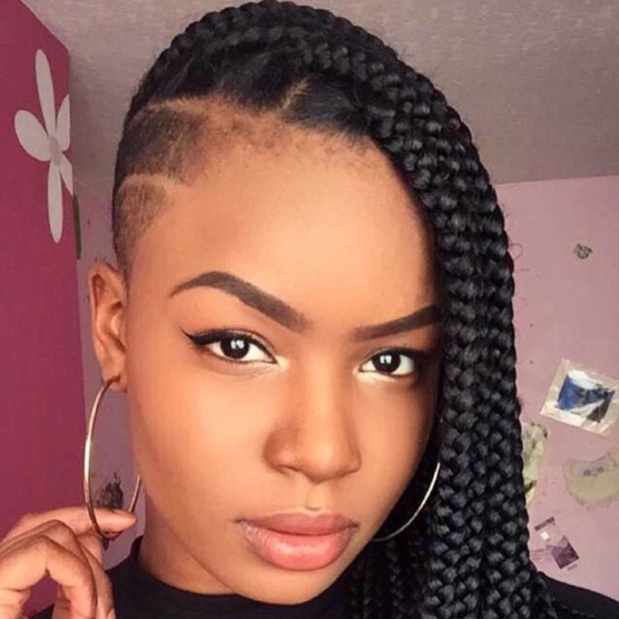 MOHAWK JUMBO BRAIDS at Favourite Hair Braiding in Cantonsville, MD
