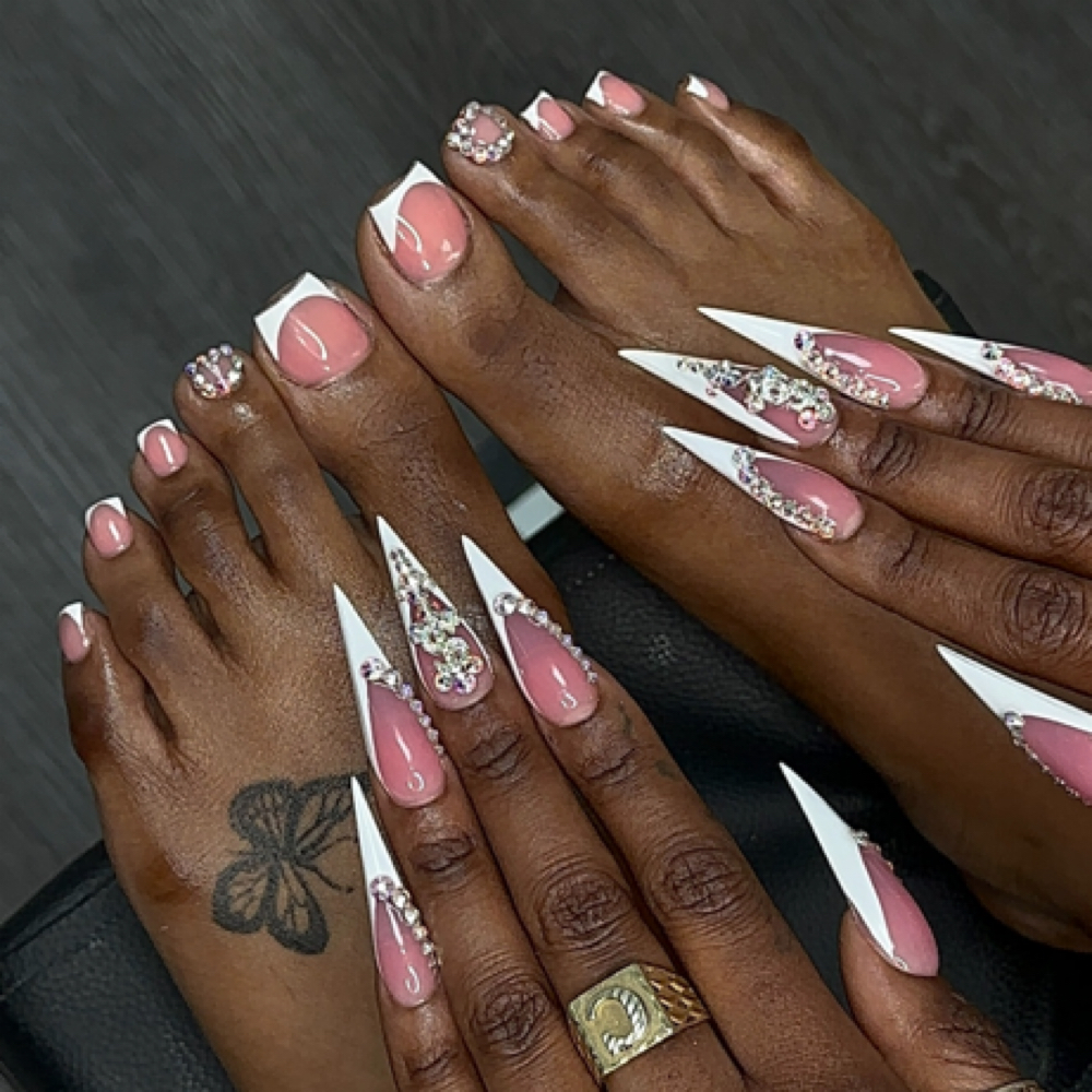 Nails & Toes Combo at Nailed By TiaGene in Long Beach, CA