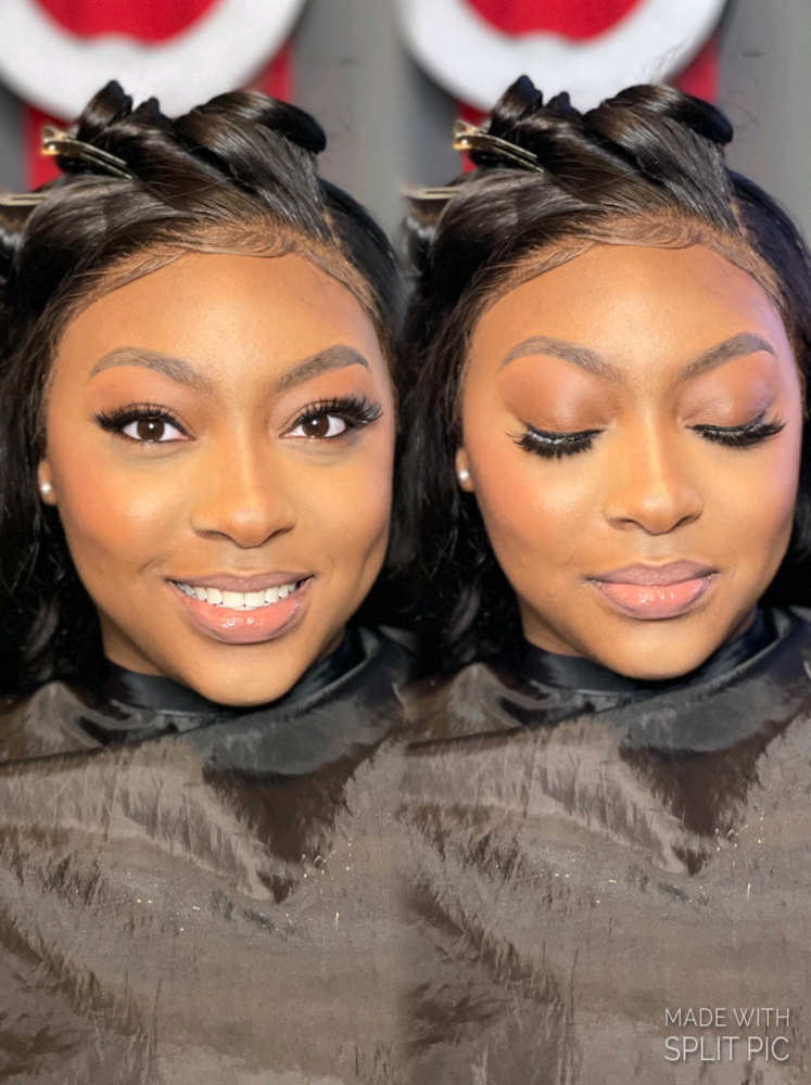 Natural Glam With Strip Lashes