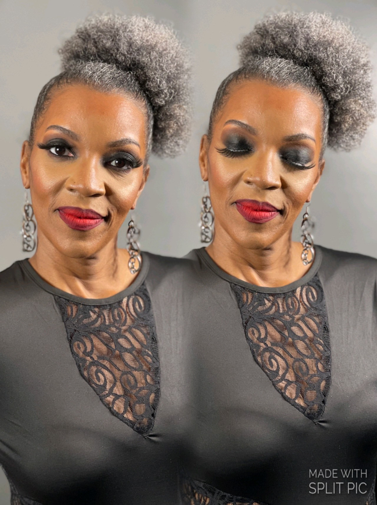 Smokey Eye With Strip Lashes