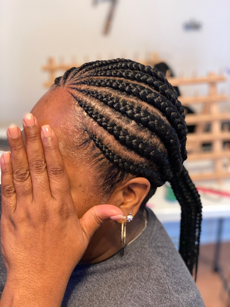 Feed In Cornrows