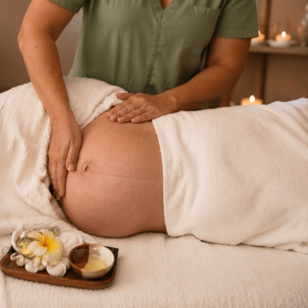 Prenatal Massage at Grace & Grit Barber Co in Knoxville, TN