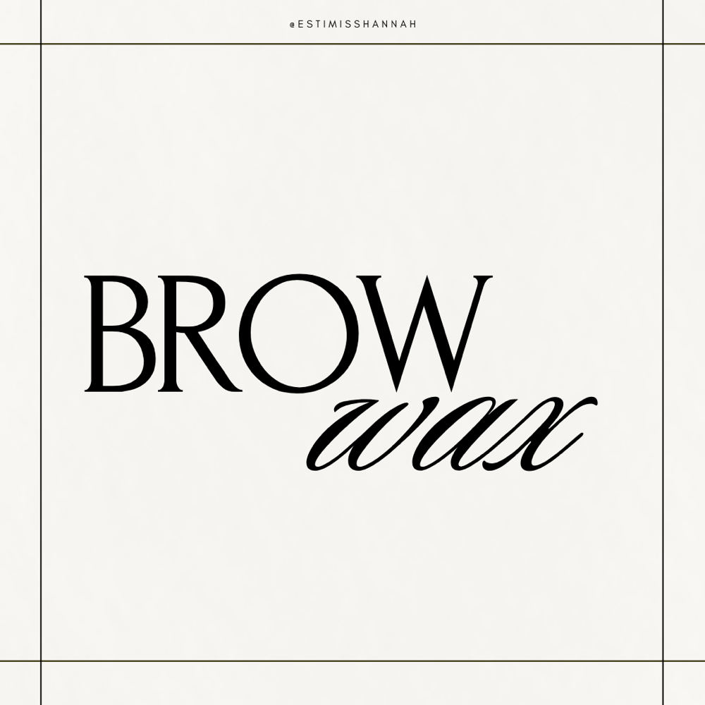 Brow Wax